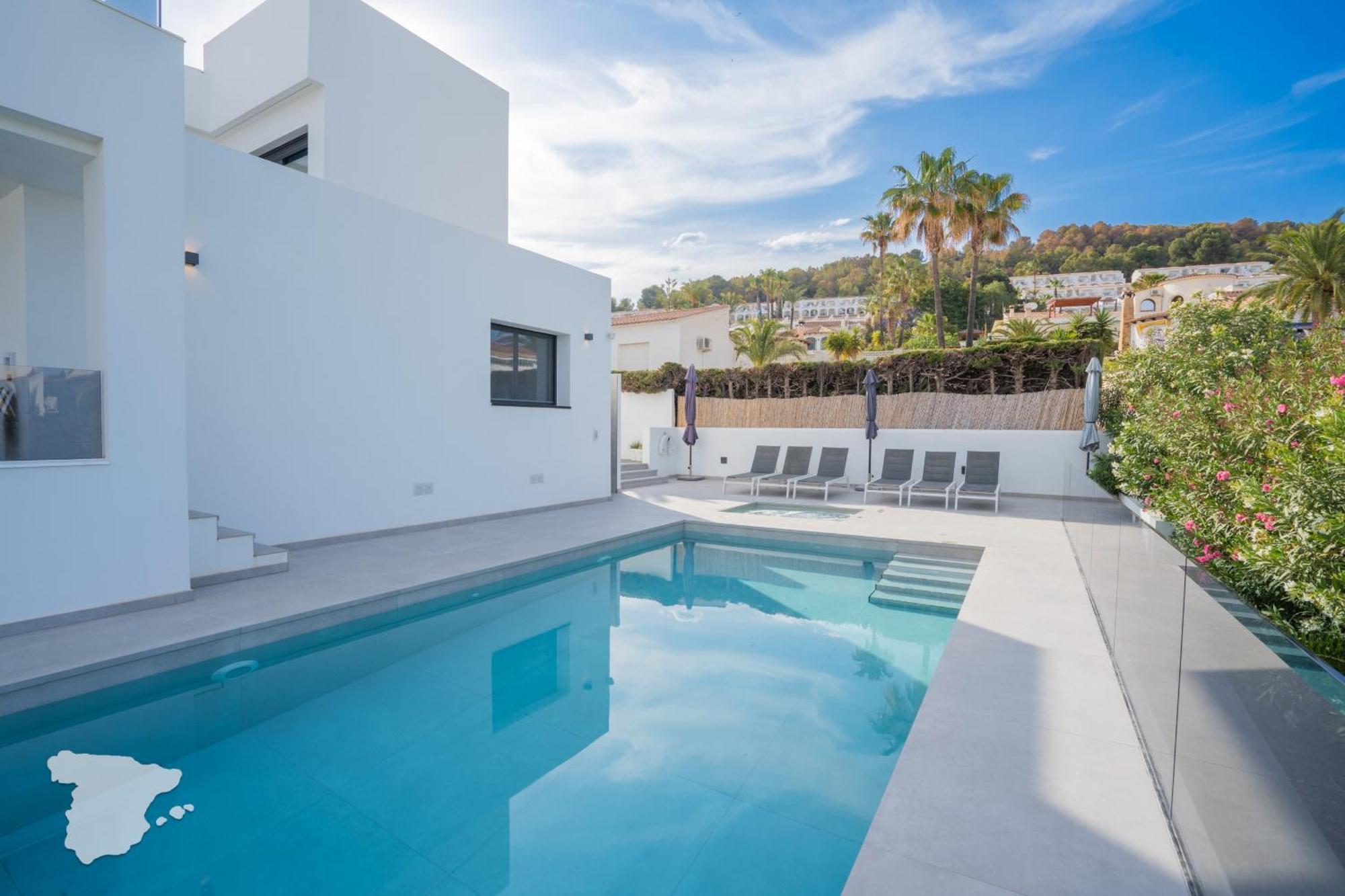CostaBlancaDreams Villa White Flamingo in Calpe Esterno foto
